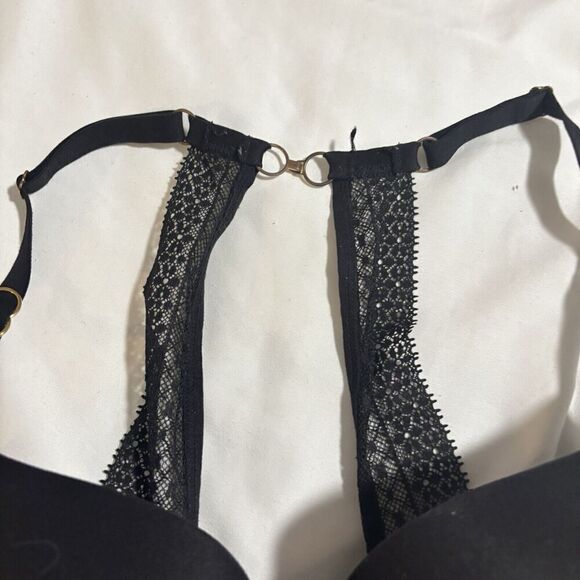 Victoria Secret Women's Bra Incredible 36D Classic Elegant Racerback Underwire - Picture 5 of 9